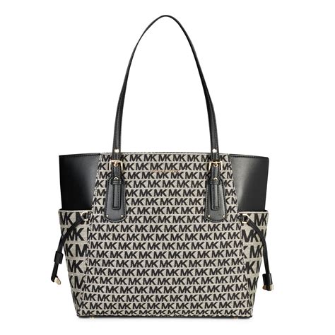 michael kors voyager medium tote|michael kors handbag logo.